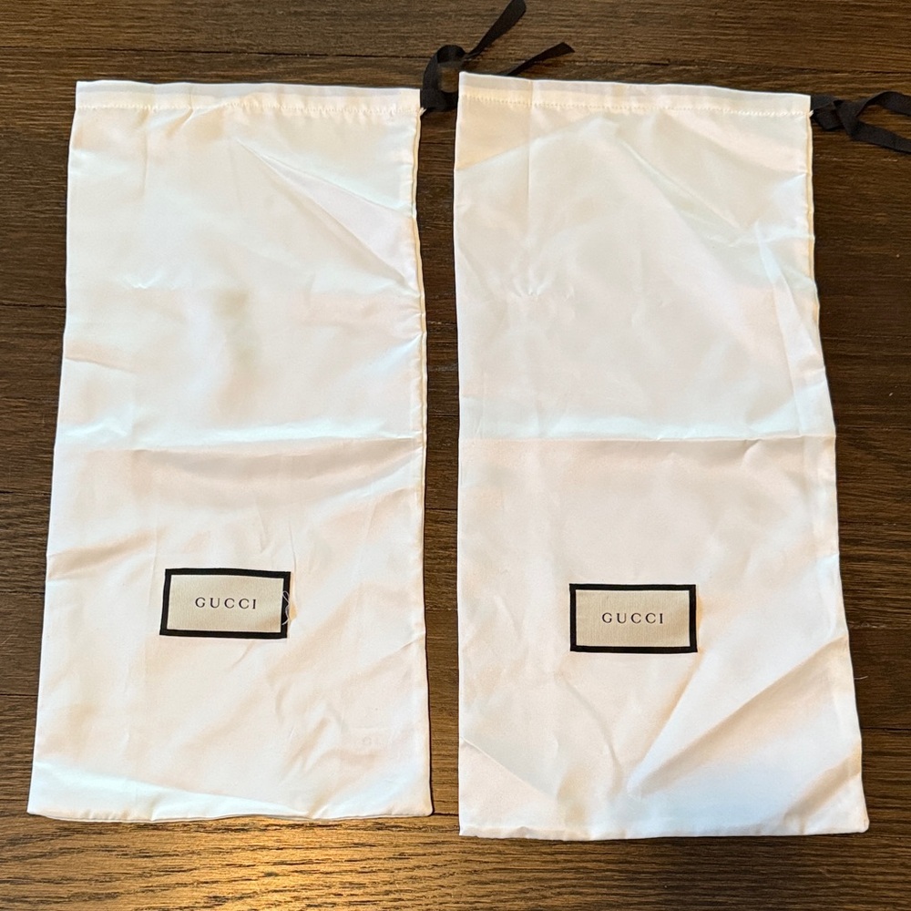 Gucci dust bags